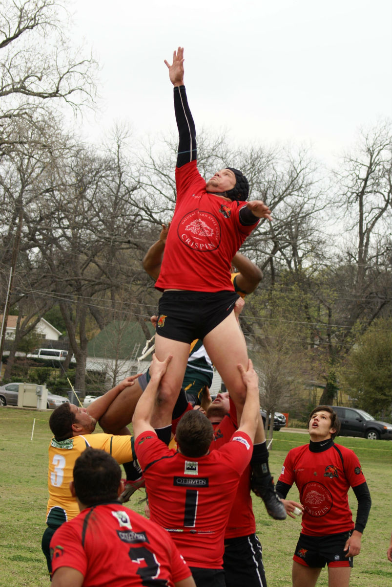 Dallas Rugby Lineout. Circa 2014